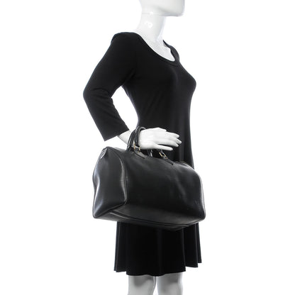 Louis Vuitton Epi Speedy 30 Black 2 of 15
