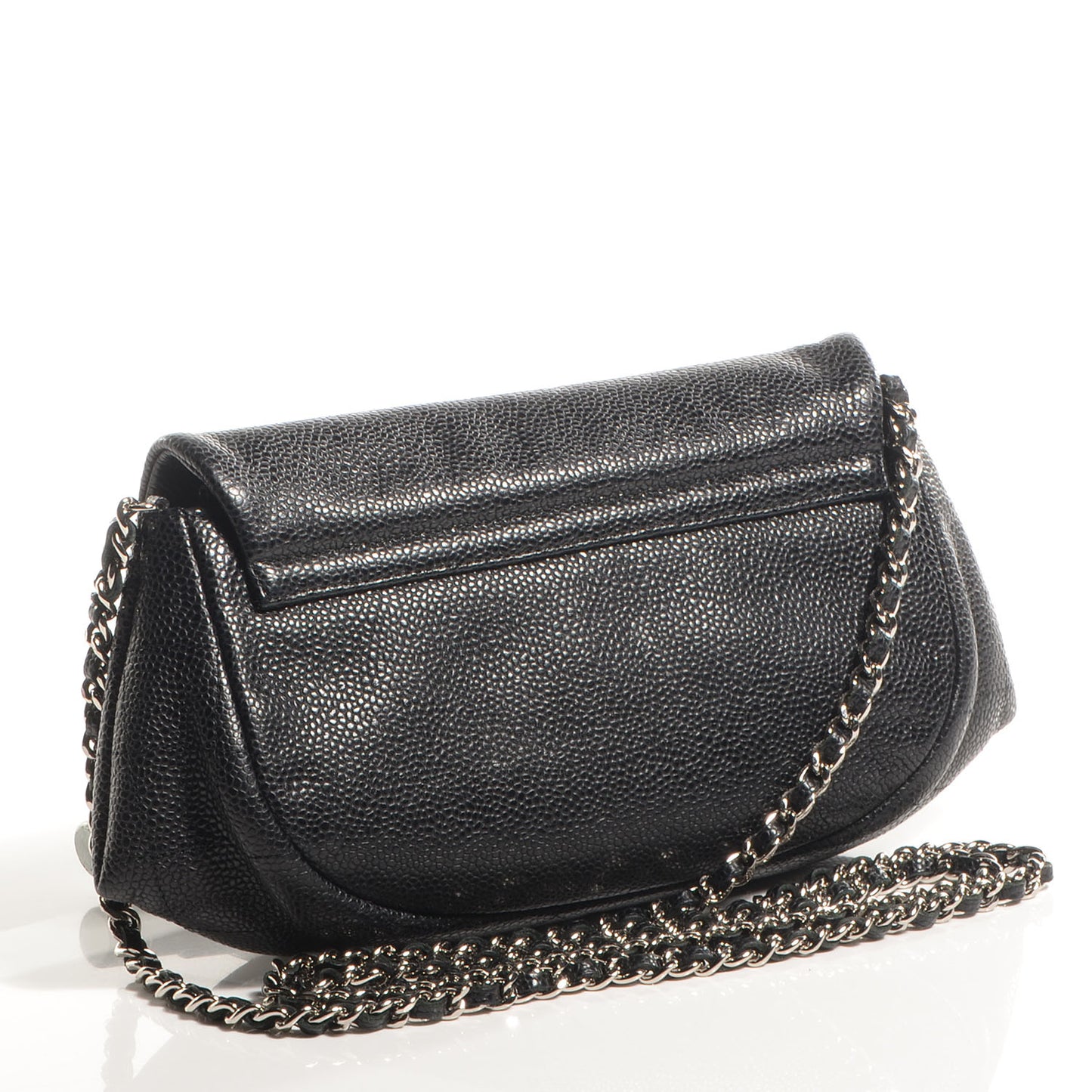 Caviar Half Moon Wallet On Chain WOC Black