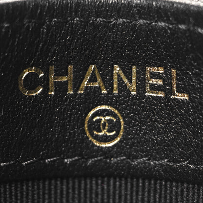 Chanel Caviar Quilted Studded CC Card Holder Black 6 of 9