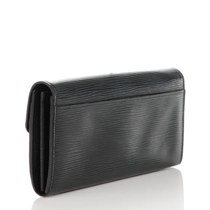 Louis Vuitton Epi Sarah Wallet NM Black 3 of 7