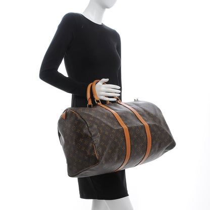 Louis Vuitton Monogram Keepall 50 2 of 8