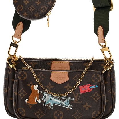 Louis Vuitton Monogram My LV World Tour Multi Pochette Accessories Kaki 9 of 12