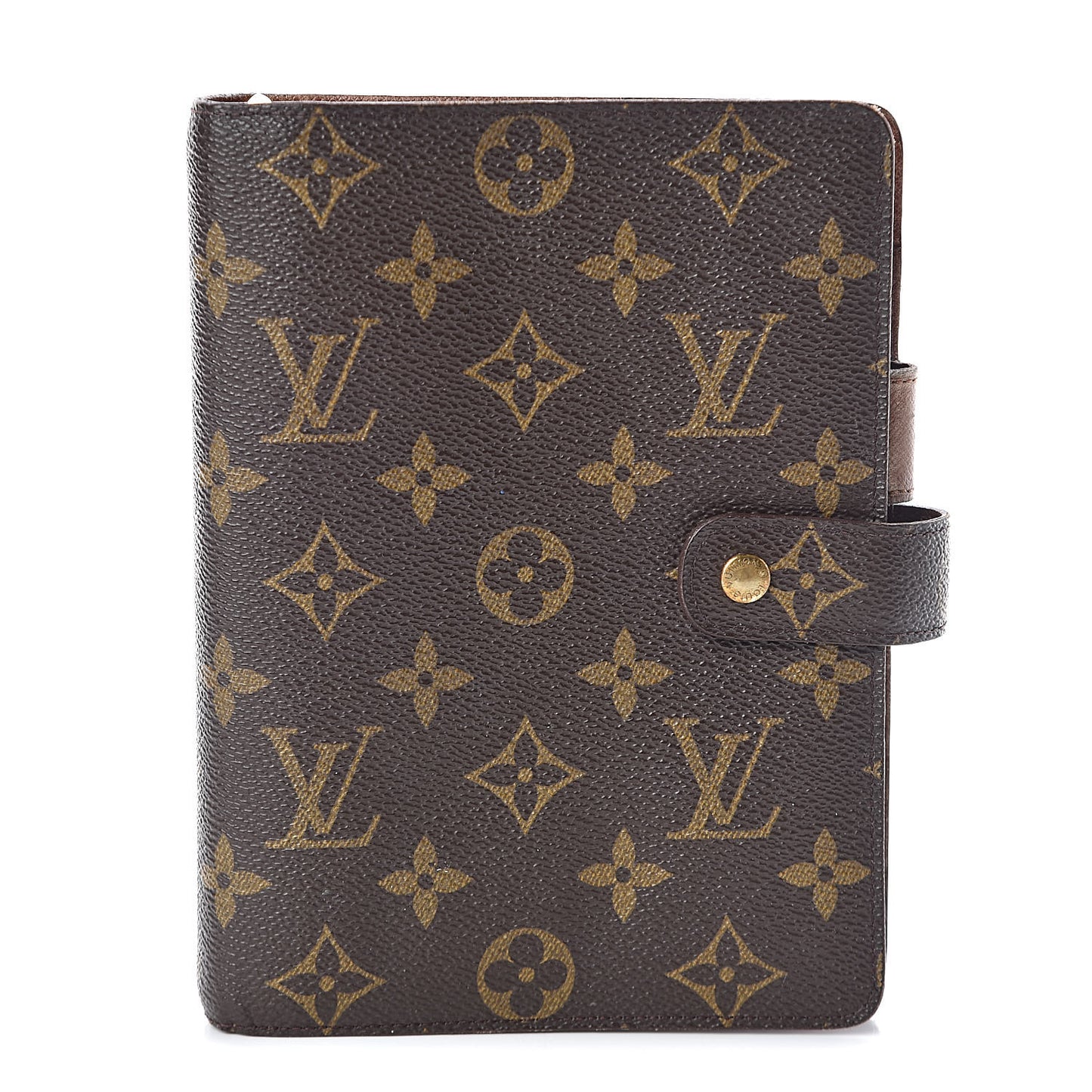 Monogram Medium Ring Agenda Cover