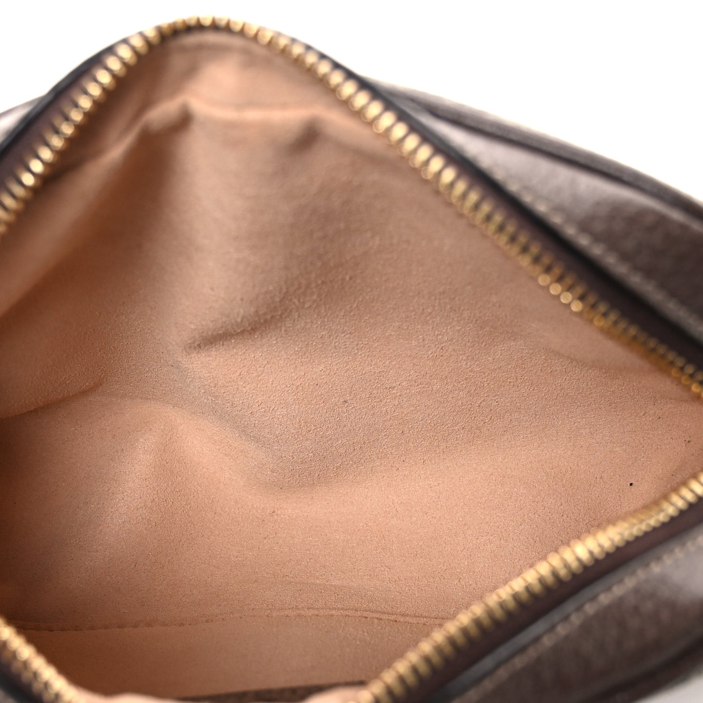 GG Supreme Monogram Web Mini Ophidia Shoulder Bag Brown