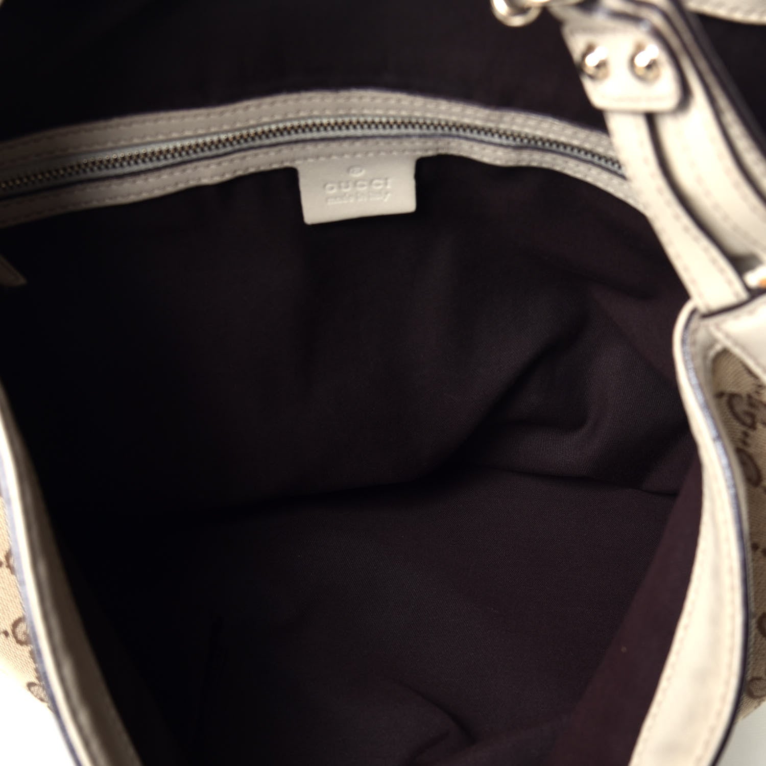 Gucci Monogram Large Wave Hobo Off White 5 of 14