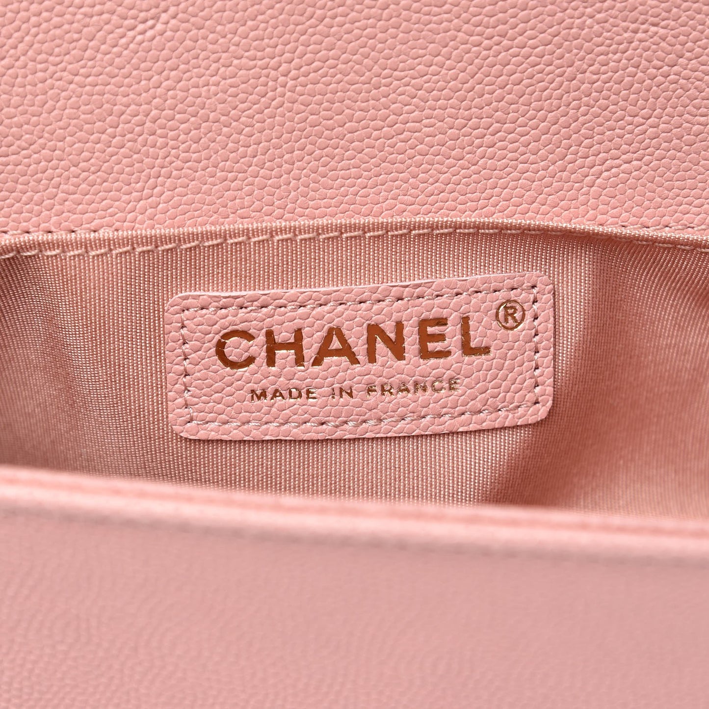 Caviar Quilted Medium Boy Flap Pink