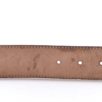 Gucci Guccissima Signature Interlocking G 40mm Belt 85 34 Black 12 of 12