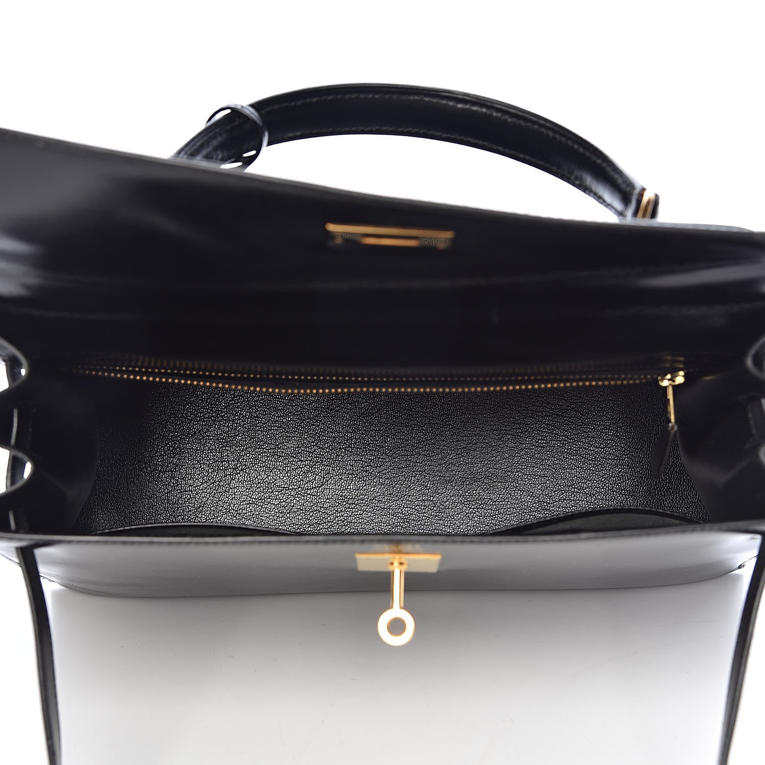 Hermes Box Kelly Sellier 32 Black 5 of 38