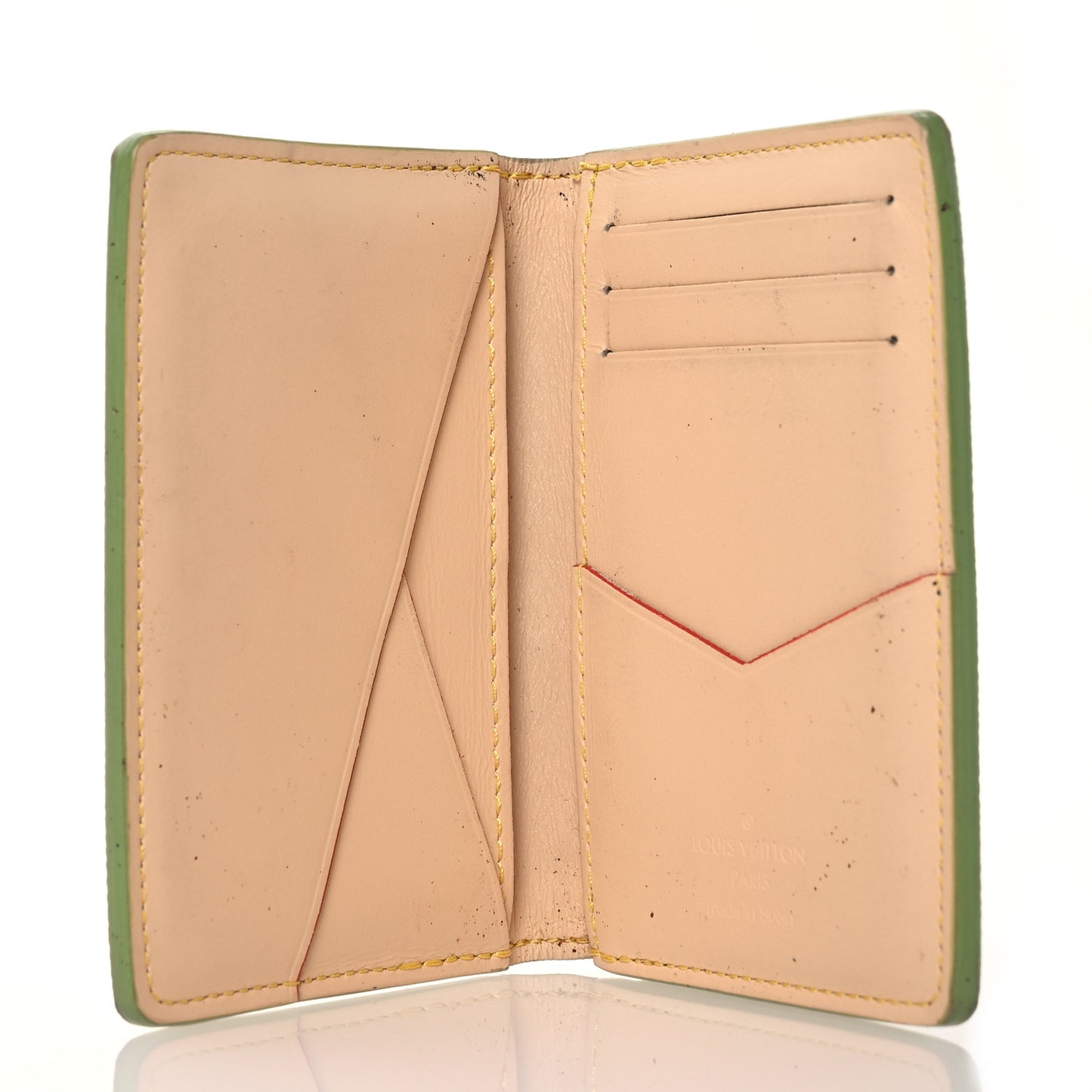 Damier Golf Pocket Organizer Green