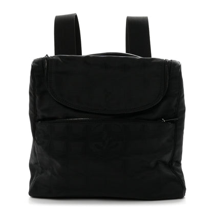 Chanel Nylon Travel Backpack Black 1 of 9