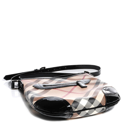 Burberry Supernova Check Small Dryden Crossbody Bag Black 4 of 11