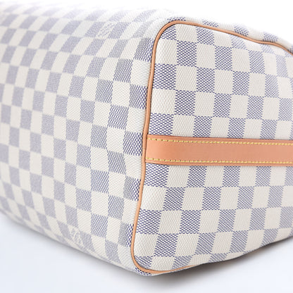Louis Vuitton Damier Azur Speedy Bandouliere 30 8 of 15