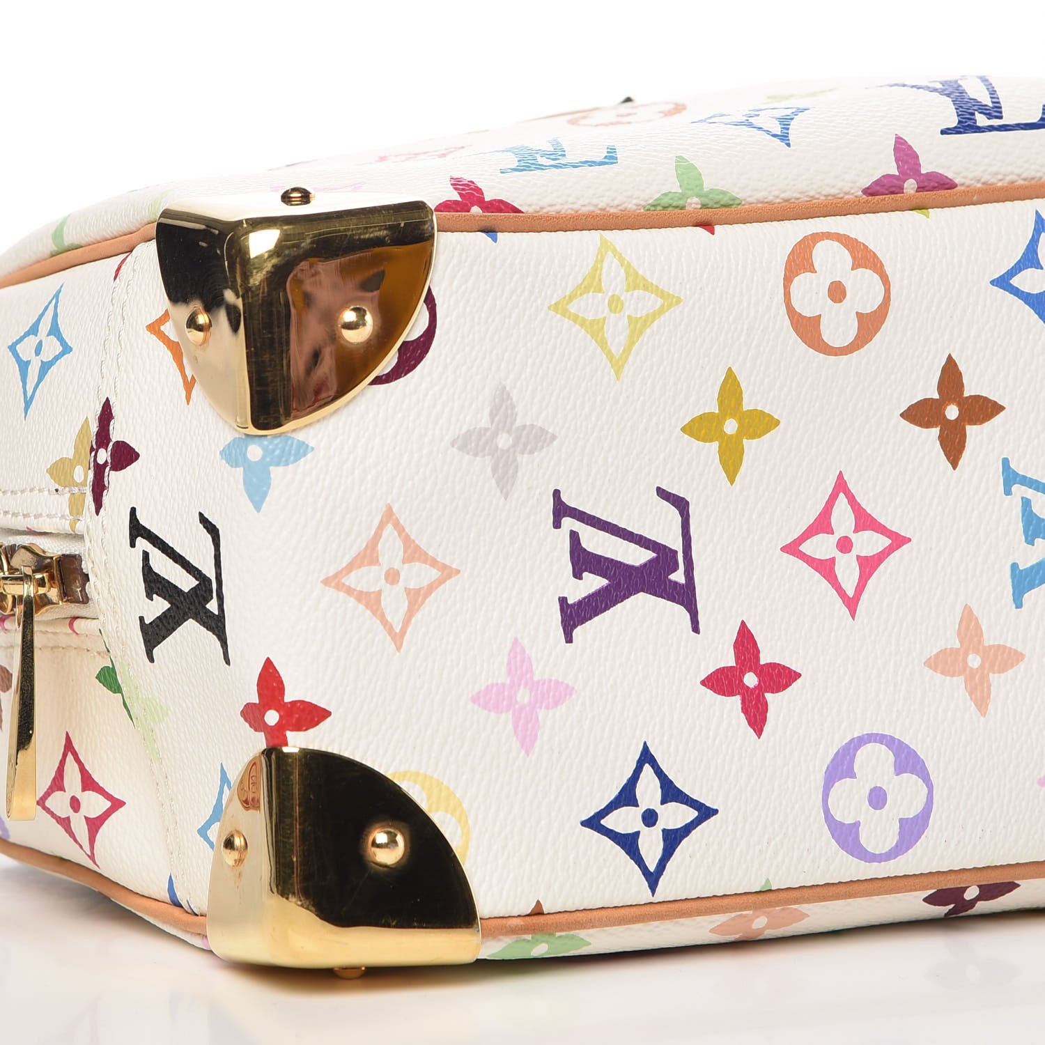 Louis Vuitton Monogram Multicolor Trouville White 10 of 11