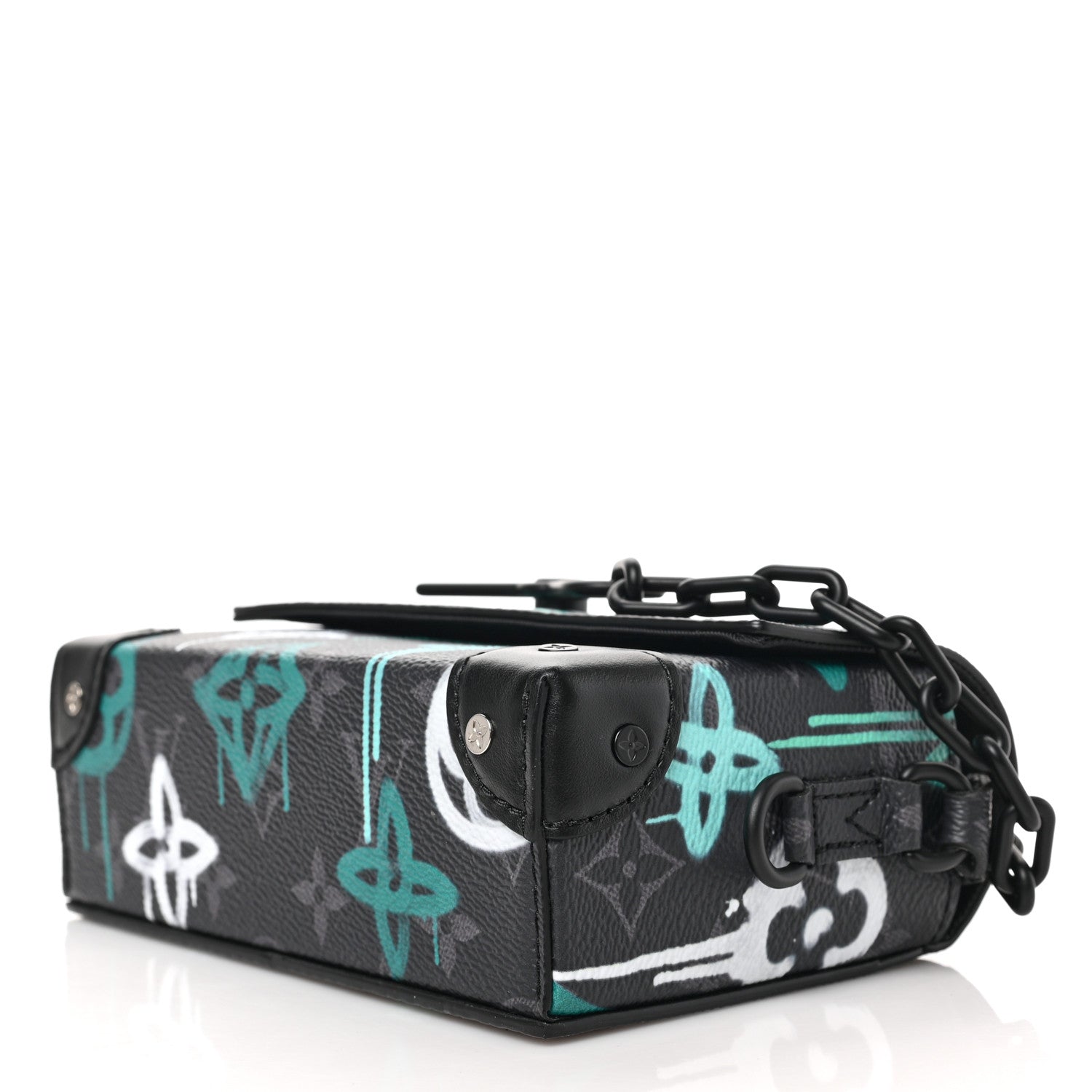 Louis Vuitton Monogram Eclipse Steamer Wearable Wallet Graffiti Multicolor 8 of 8