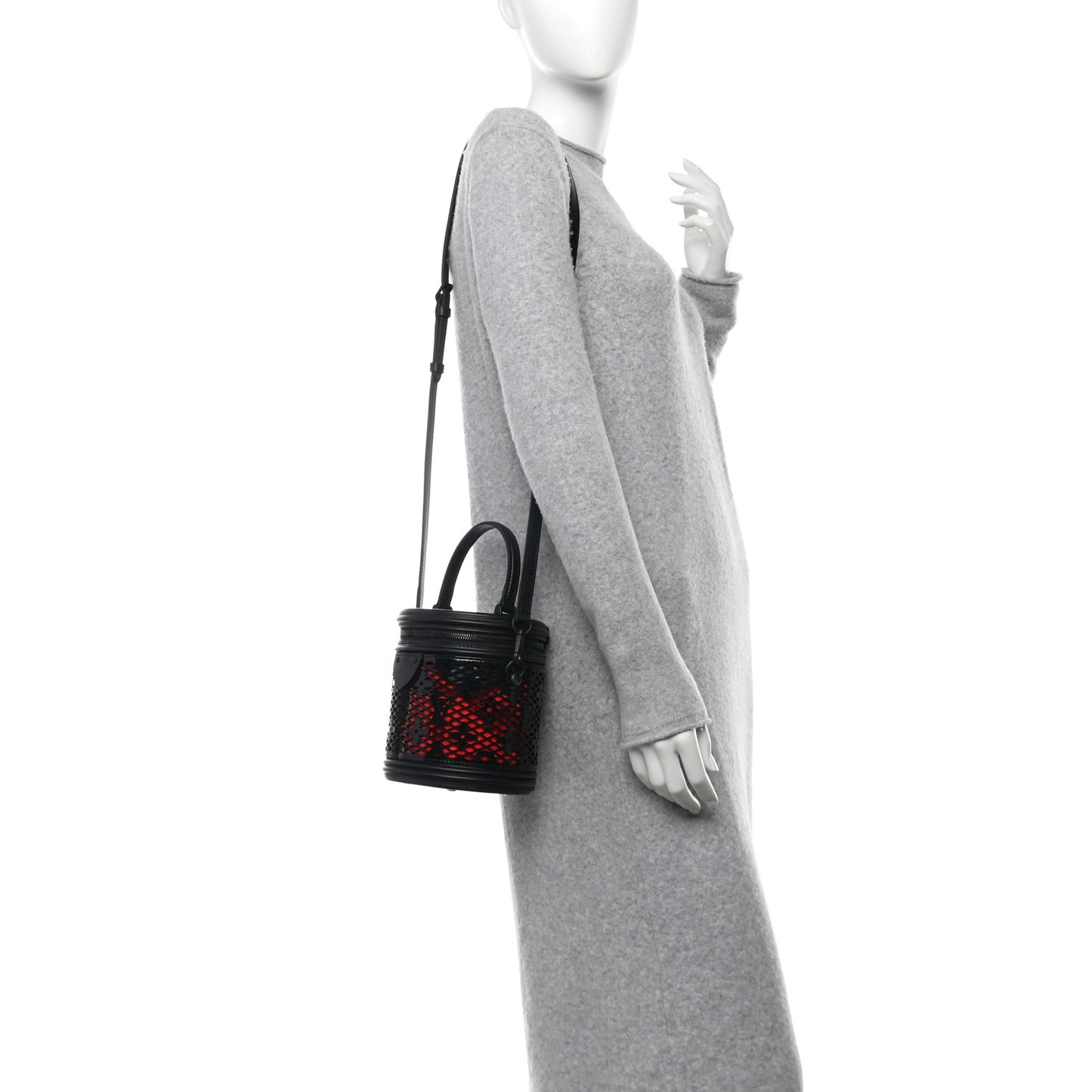 Patent Calfskin Monogram Cannes Black