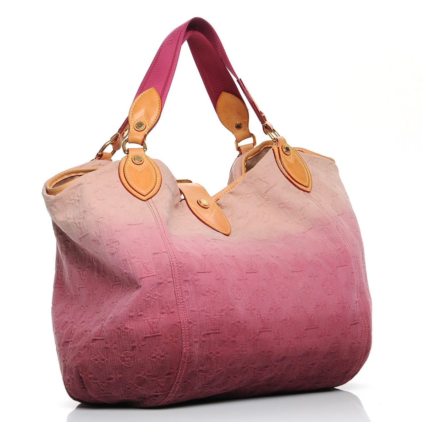 Denim Quilted Monogram Sunbeam Rouge Fauviste