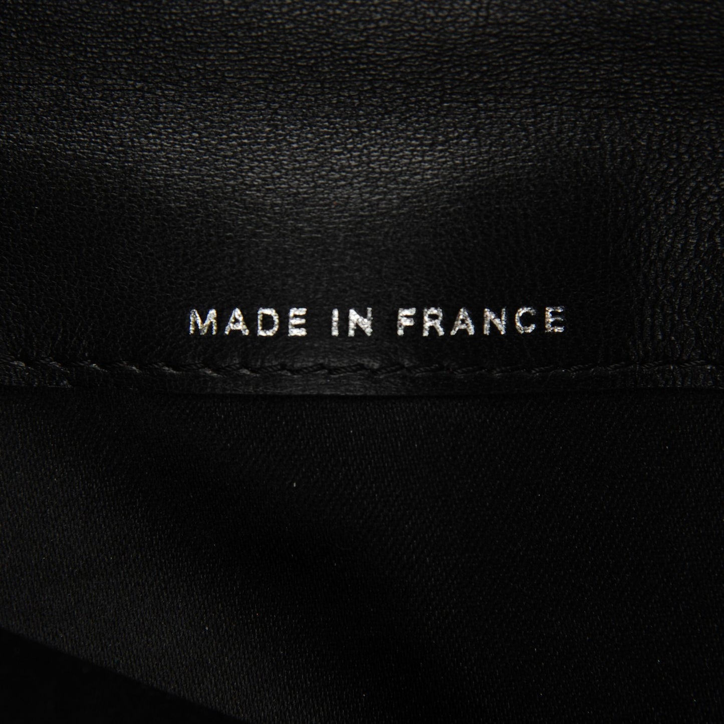 Lambskin CC Long Wallet Black