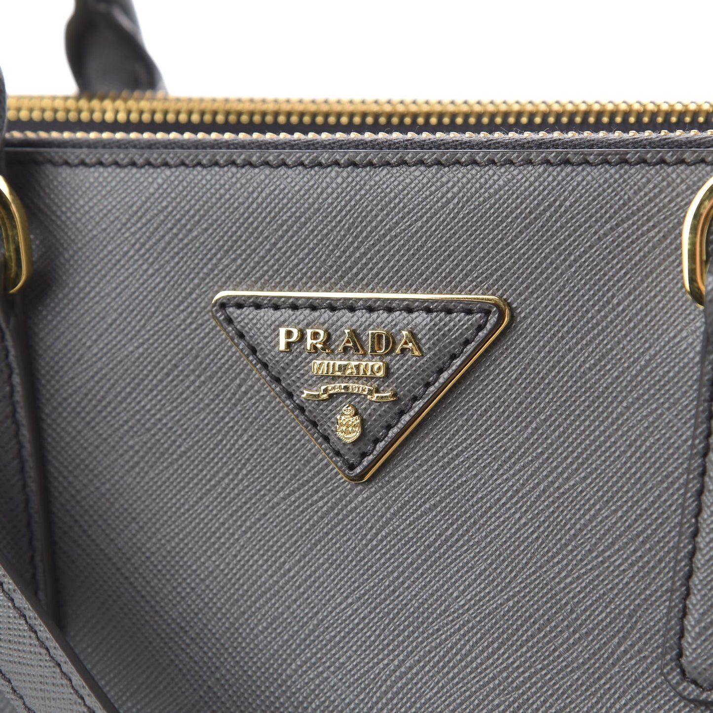 Saffiano Large Galleria Double Zip Tote Marmo