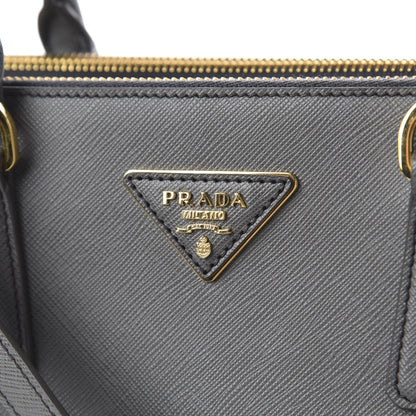 Prada Saffiano Large Galleria Double Zip Tote Marmo 8 of 10