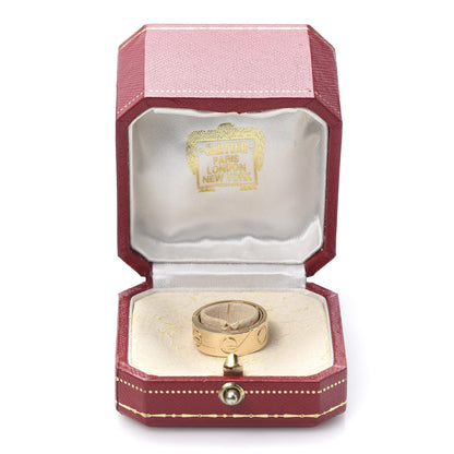Cartier 18K Yellow Gold 7mm Astro LOVE Ring 50 5.25 7 of 7
