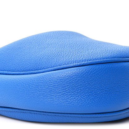 Celine Grained Calfskin Teen Lulu Shoulder Bag Ultra Blue 10 of 11