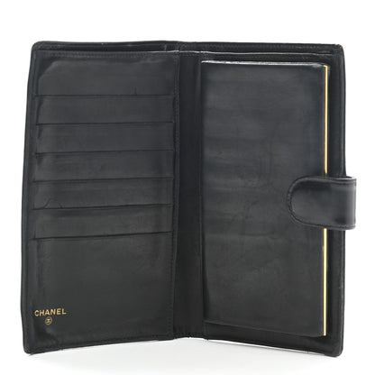 Chanel Patent Timeless CC French Wallet Black 5 of 9