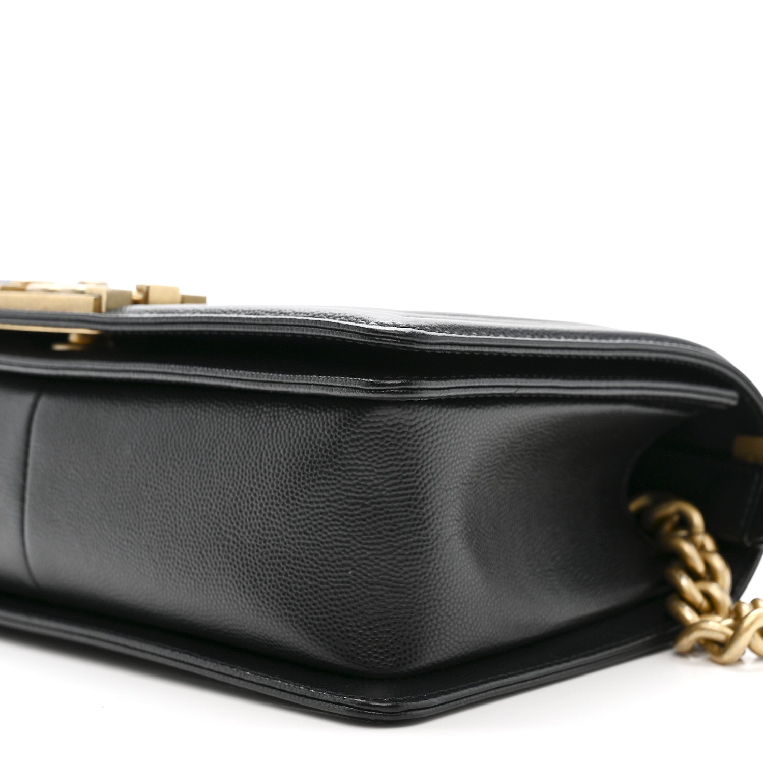 Chanel Caviar Quilted Medium Boy Flap Black 10 of 10