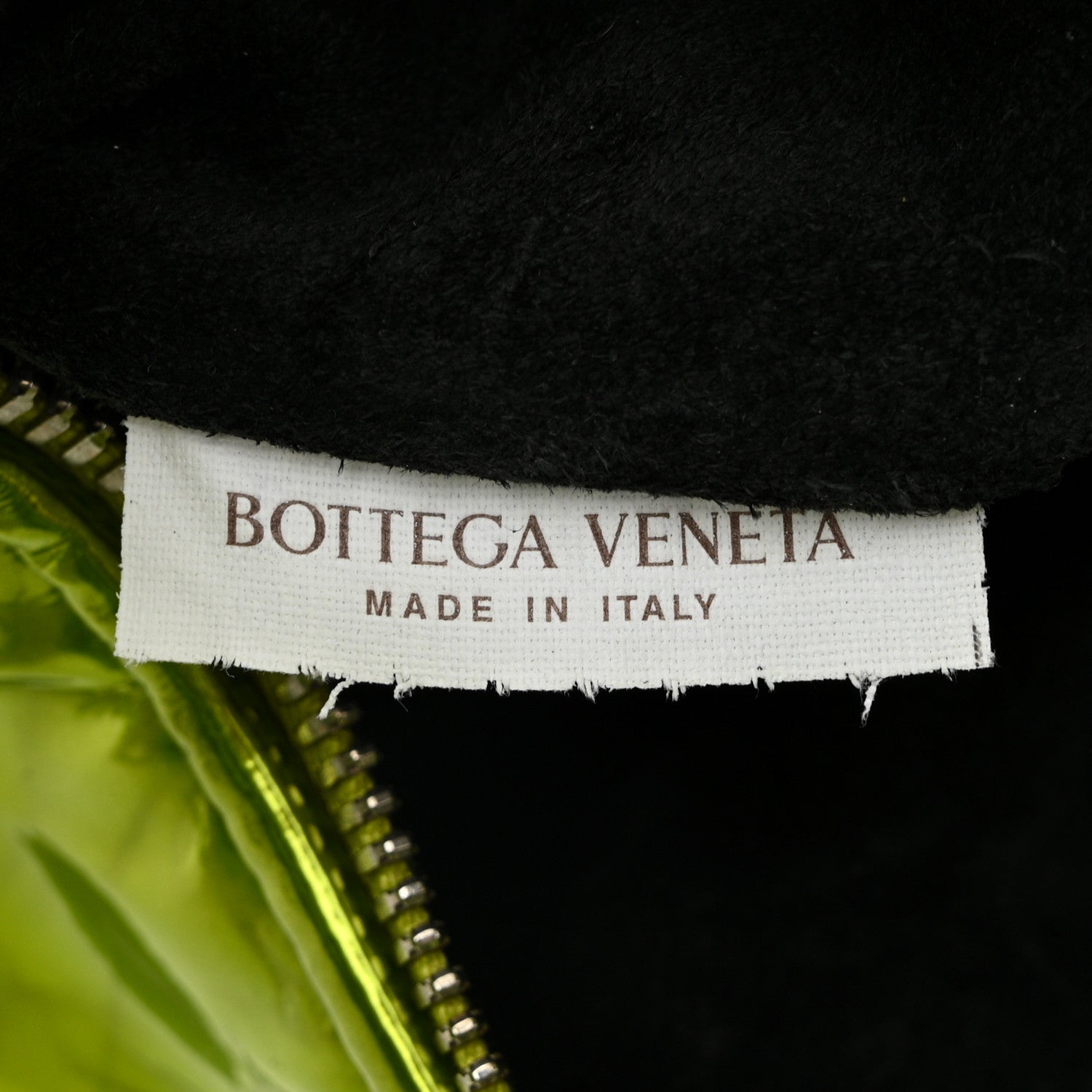 Bottega Veneta Metallic Crushed Calfskin Mini Jodie Chlorophyll 6 of 10