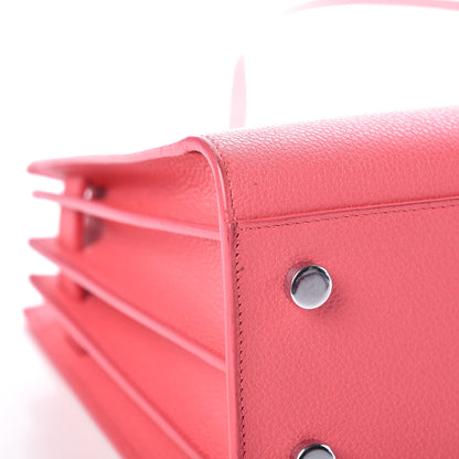 Saint Laurent Grained Calfskin Baby Sac De Jour Rose Clair 12 of 17