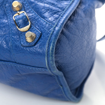 Balenciaga Agneau Giant 12 Gold Hardware City Bleu Lazuli 6 of 10