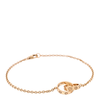 Cartier 18K Yellow Gold Interlocking LOVE Bracelet 1 of 4