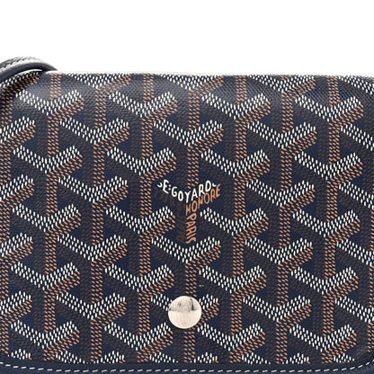 Goyard Goyardine Plumet Wallet Clutch Navy 8 of 10