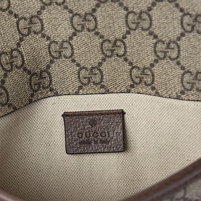 Gucci GG Supreme Monogram Neo Vintage Web Belt Bag Brown 6 of 10