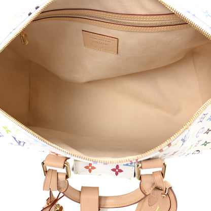 Louis Vuitton LV X TM Monogram Multicolor Keepall Bandouliere 45 White 5 of 9