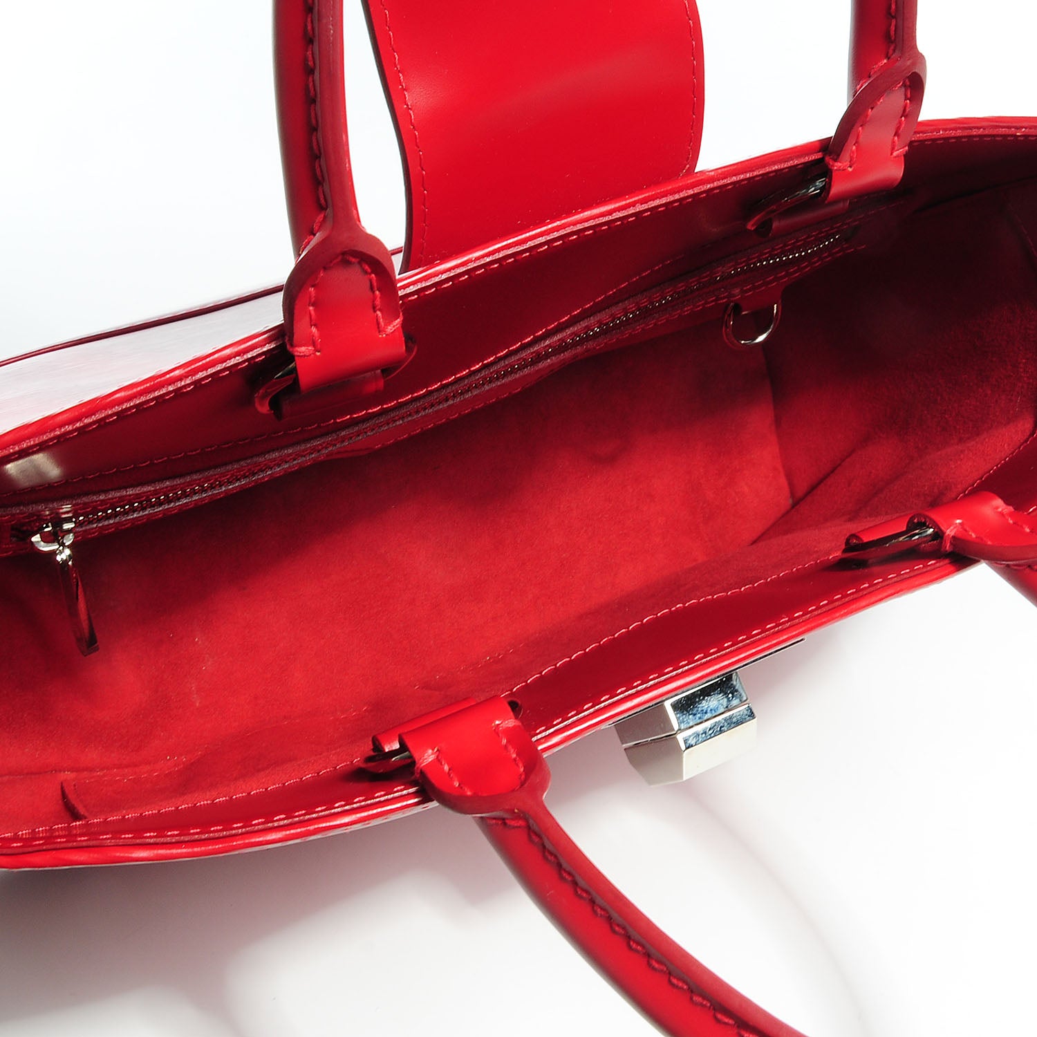 Louis Vuitton Epi Mirabeau PM Carmine 5 of 7
