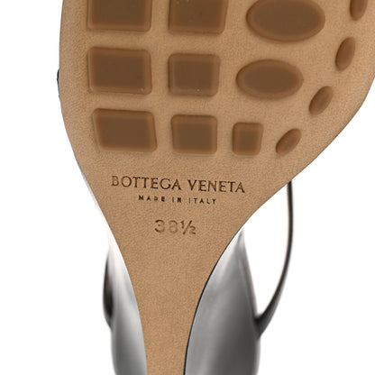 Bottega Veneta Lambskin Stretch Multi Strap 90mm Sandals 38.5 Black 8 of 9