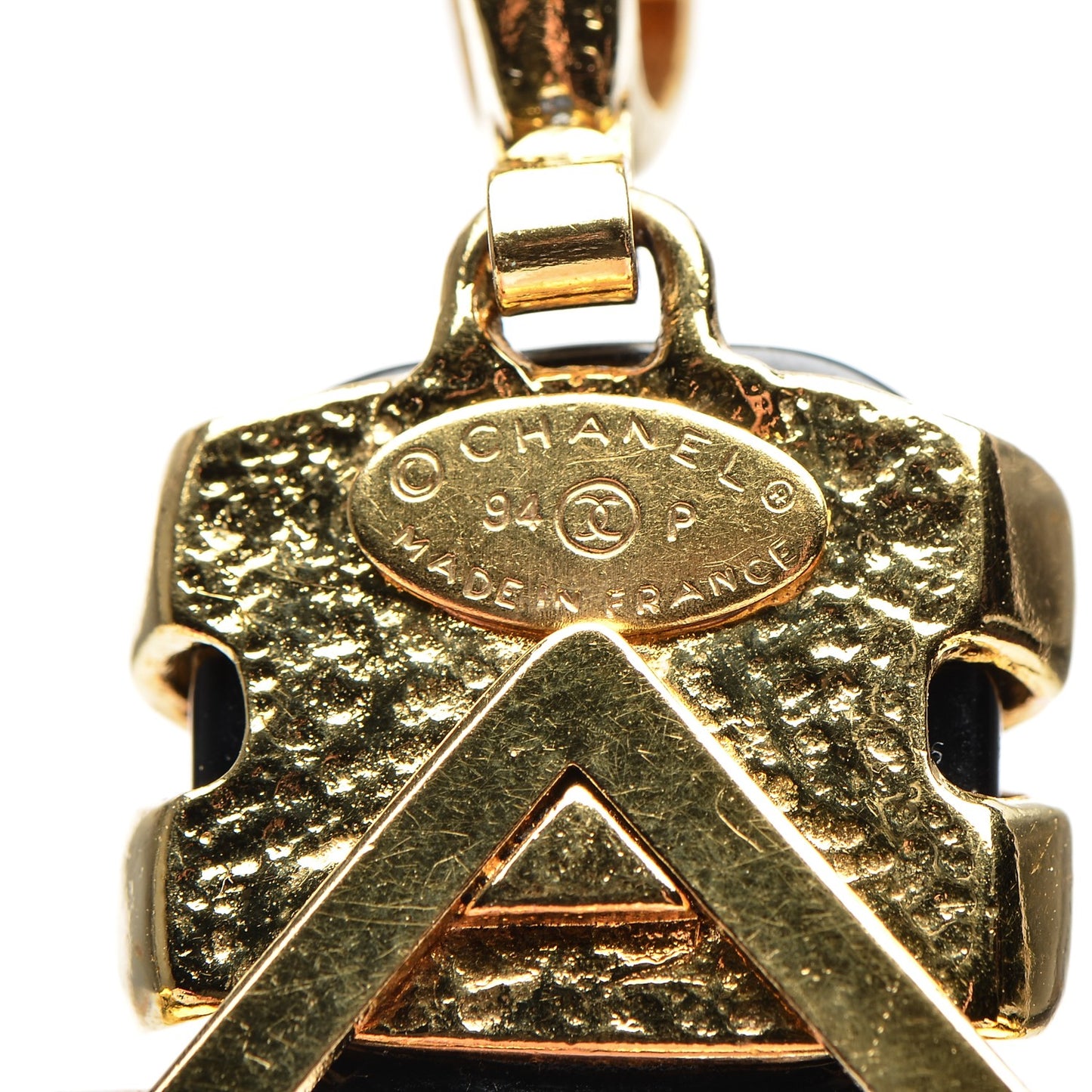 CC Necklace Gold Black