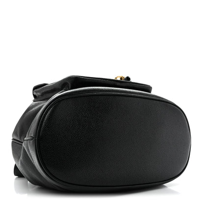 Chanel Caviar CC Drawstring Shoulder Bag Black 5 of 16
