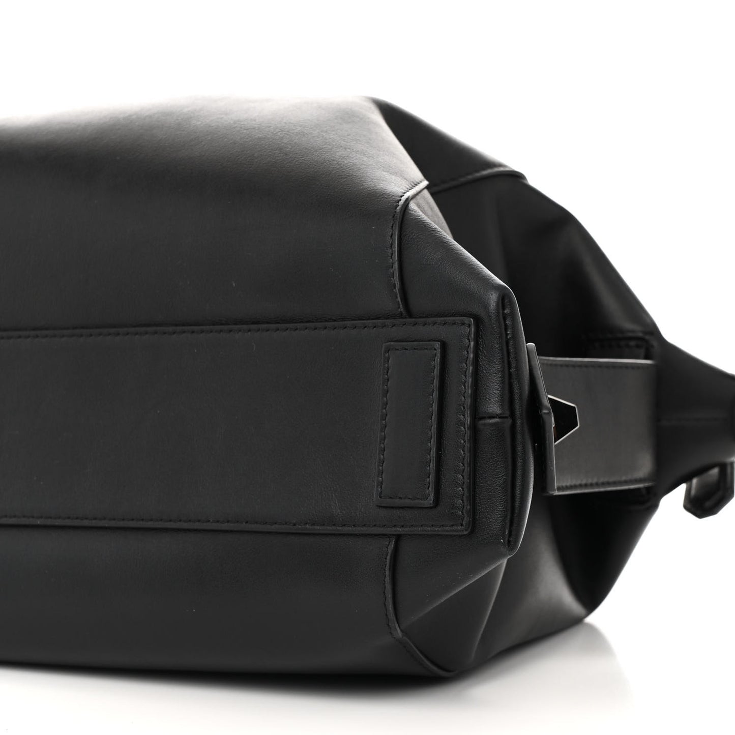 Smooth Calfskin Small Soft Antigona Black