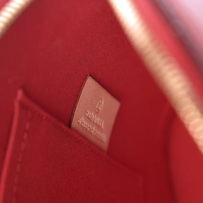Louis Vuitton Vernis Alma PM Cherry 7 of 10