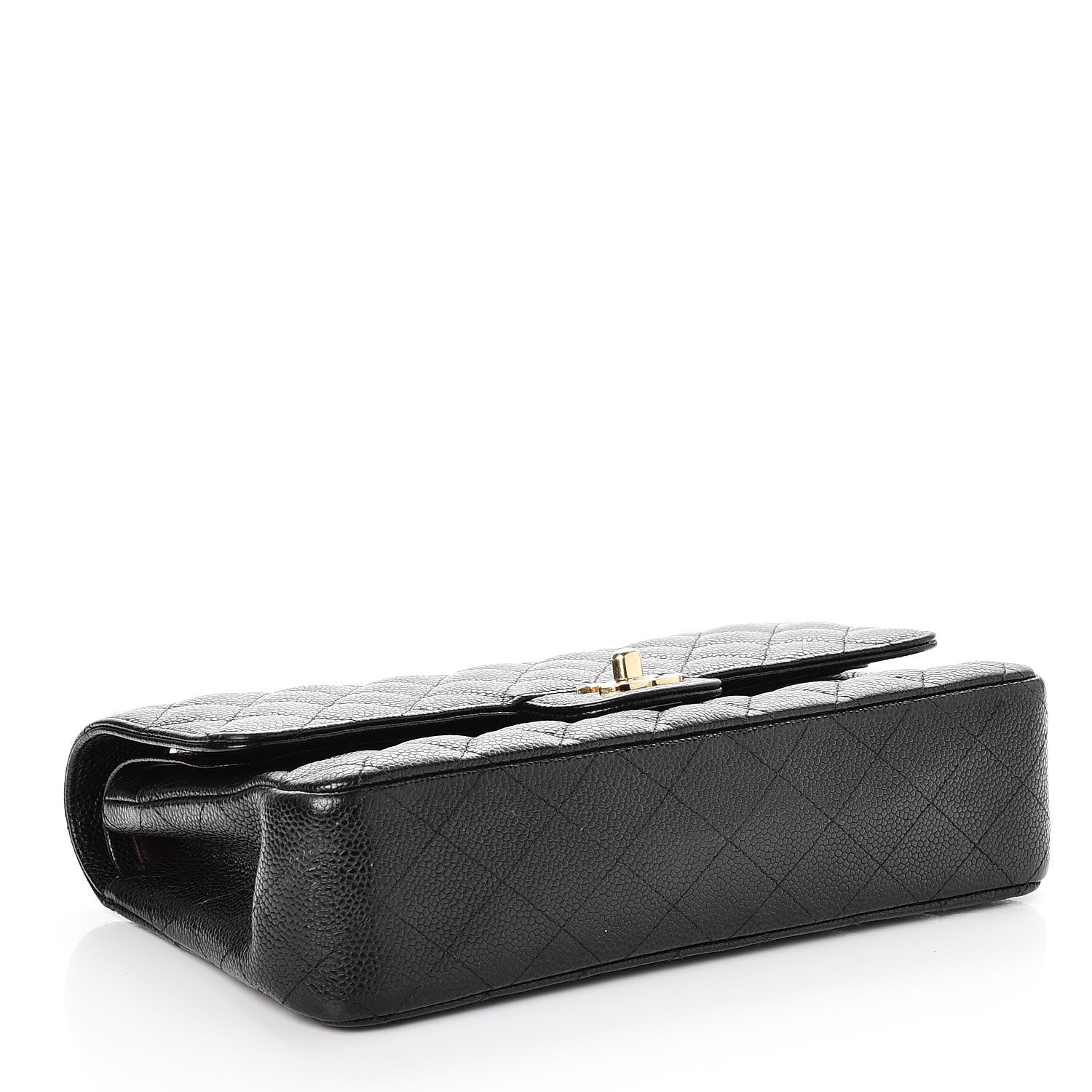 Chanel Caviar Quilted Medium Double Flap Black 5 of 8