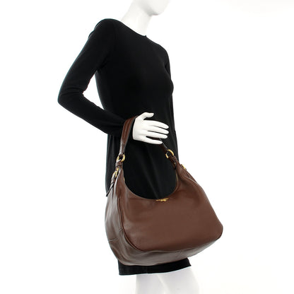 Prada Vitello Daino Hobo Bruciato 2 of 7