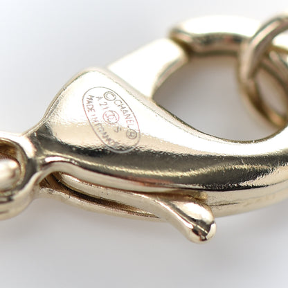Chanel Crystal CC Chain Bracelet Gold 4 of 4