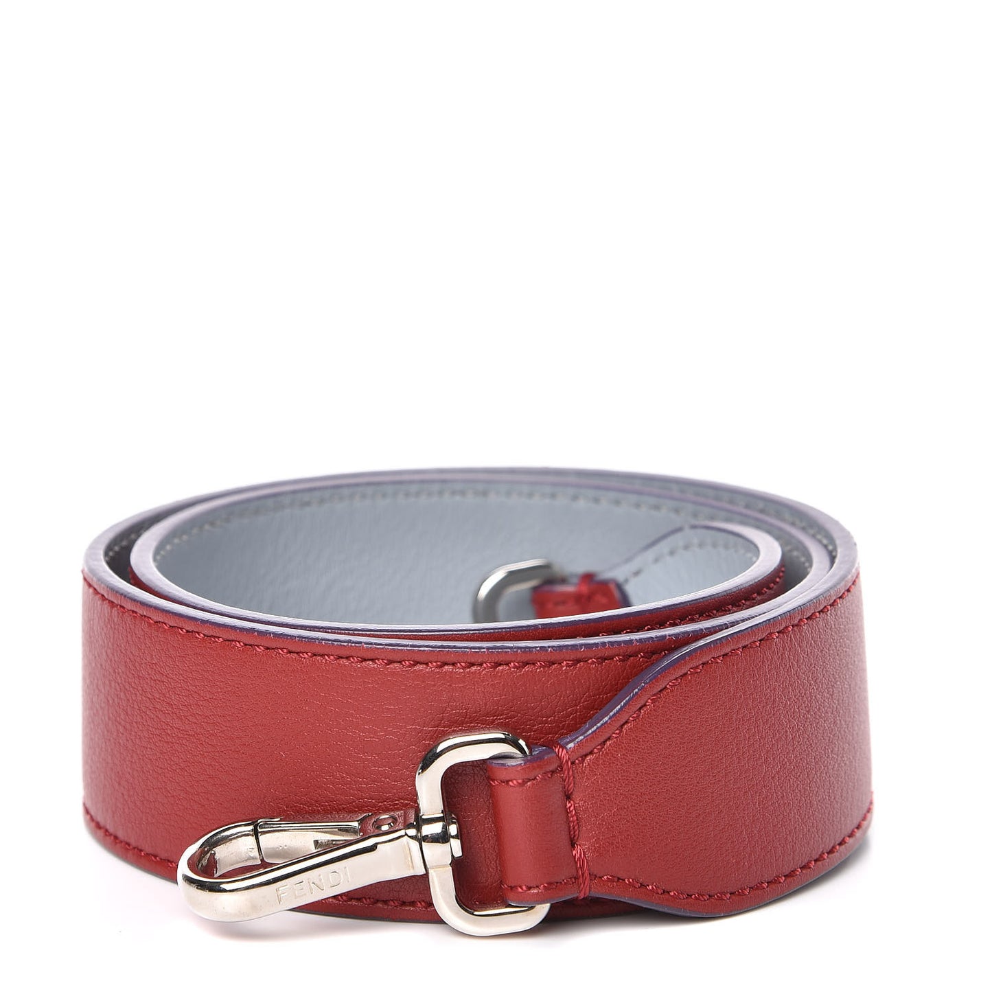 Calfskin Strap You Red Light Blue