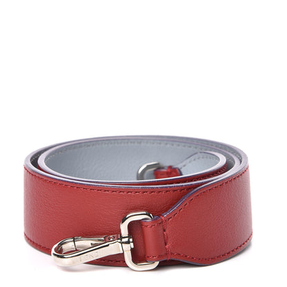 Fendi Calfskin Strap You Red Light Blue 1 of 5
