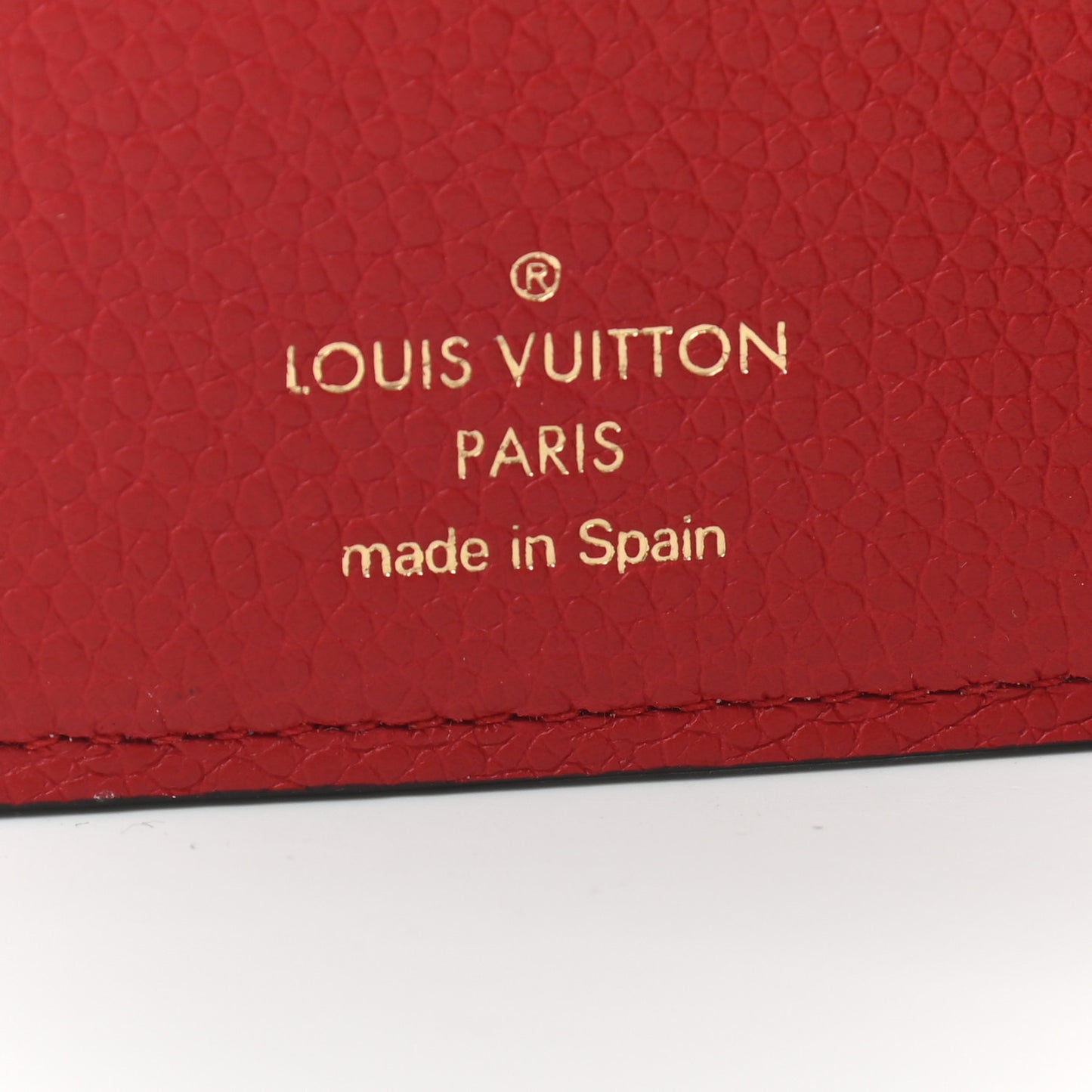 Monogram Pallas Compact Wallet Cherry