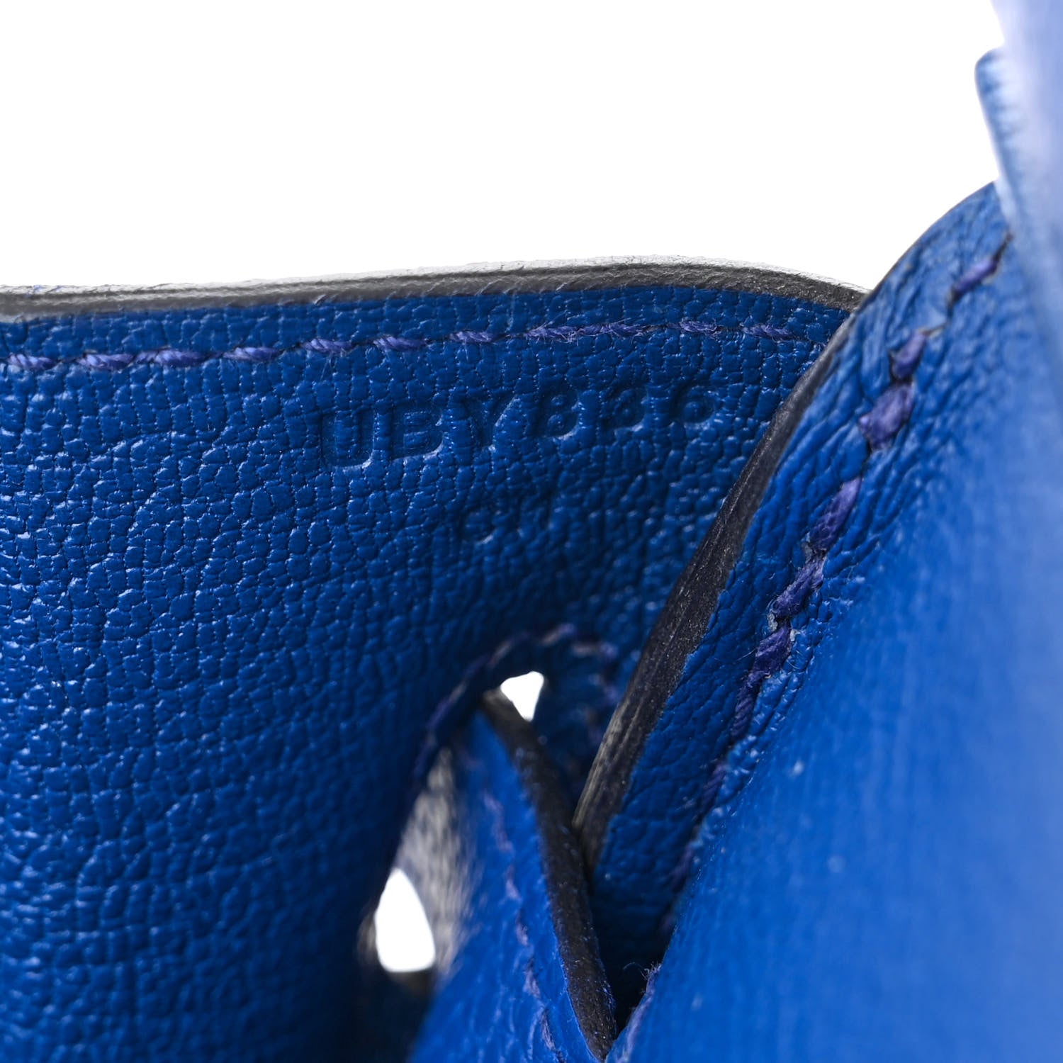 Hermes Togo Birkin 30 Bleu Royal 7 of 10