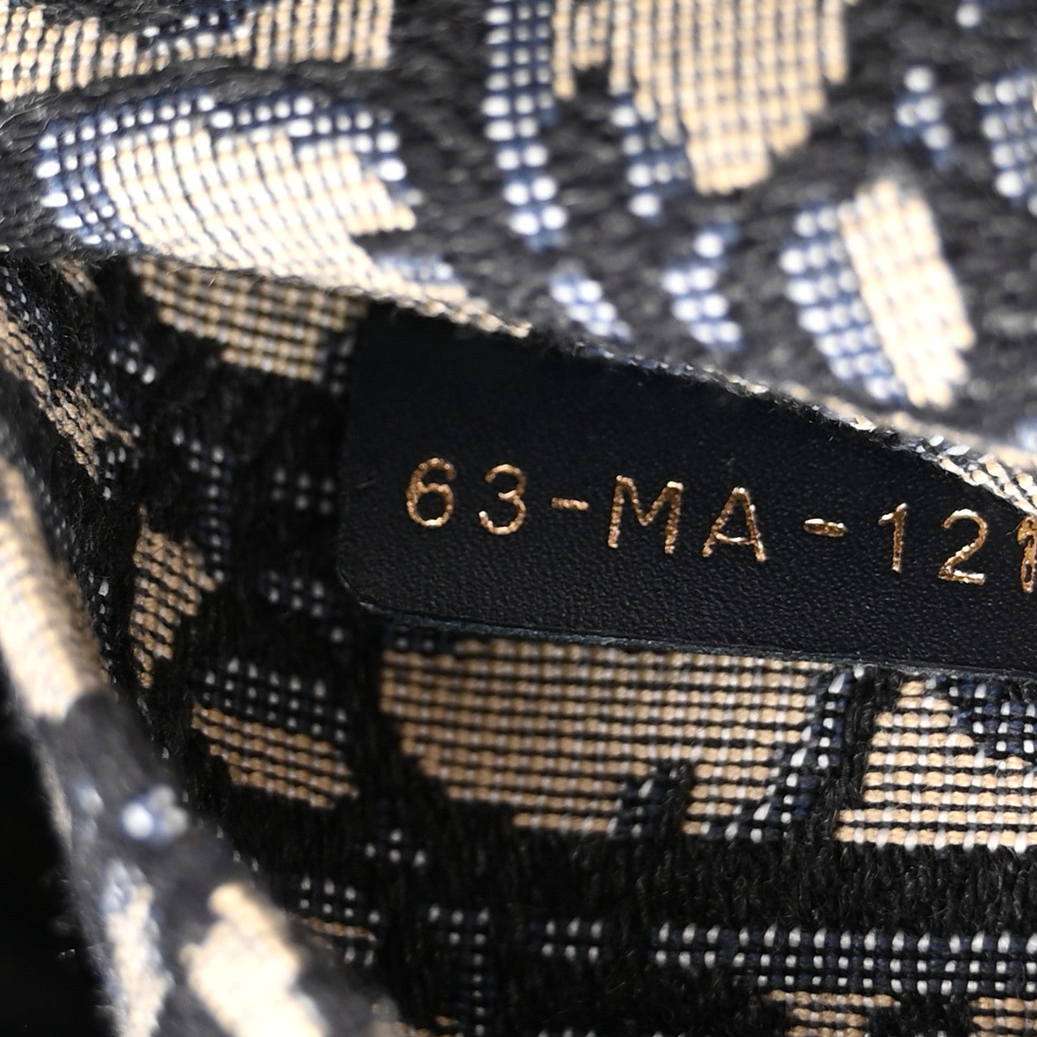 Christian Dior Wicker Oblique Basket Bag Blue 7 of 14