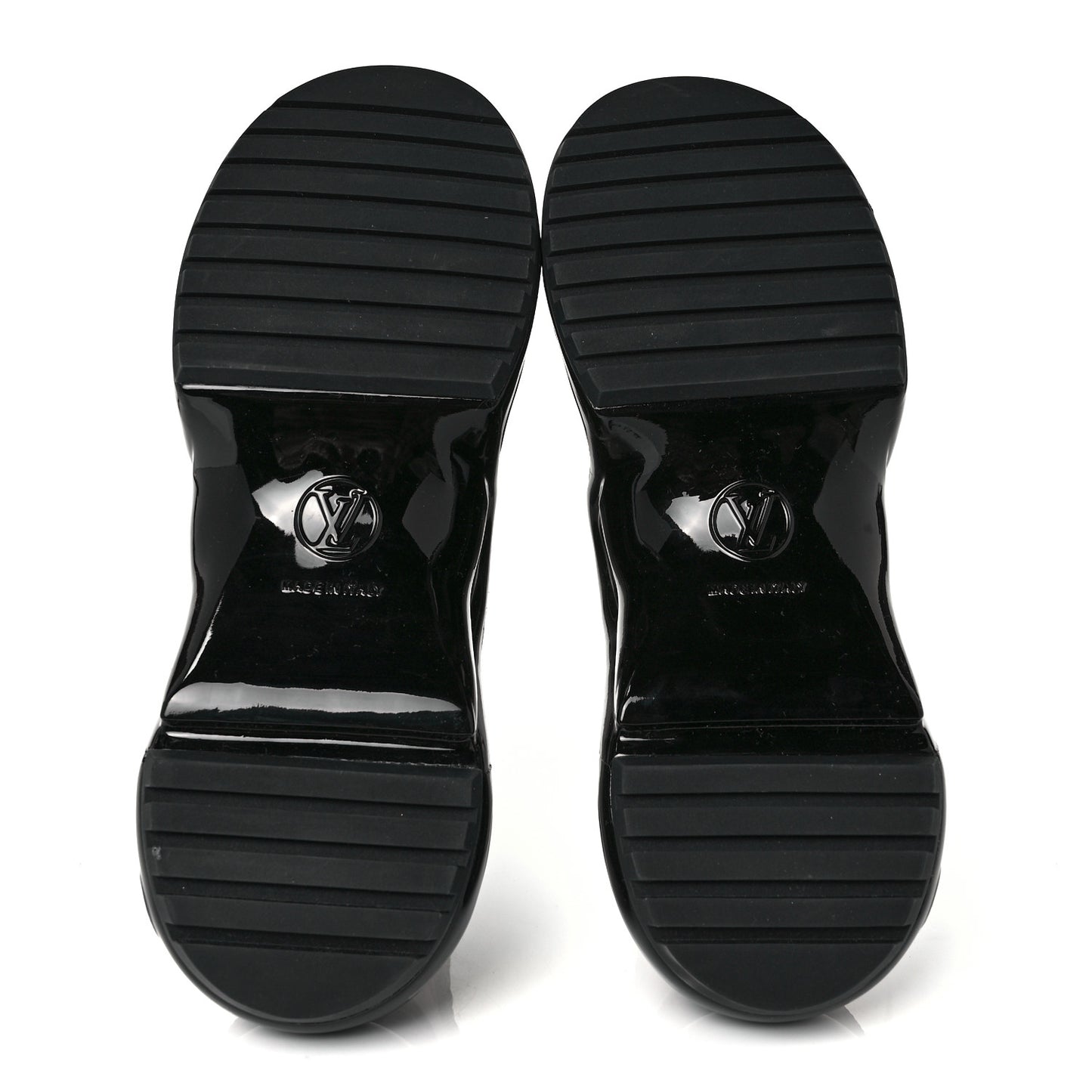 Glazed Calfskin Lambskin LV Archlight Sneaker Boots 37.5 Black White