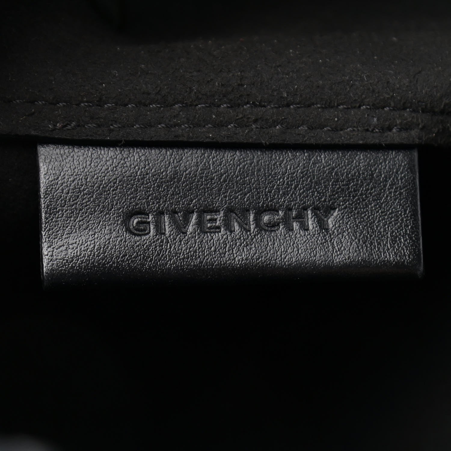 Givenchy Calfskin Logo Print Medium Stargate Shopper Tote Black 7 of 13